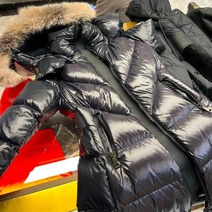 Moncler Long Fur Hood Jacket